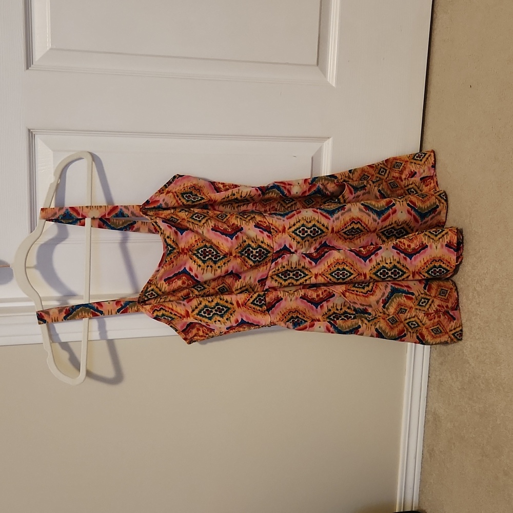 Colorful Romper with pockets